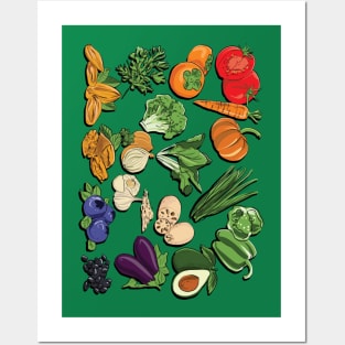 Veggie Posters and Art